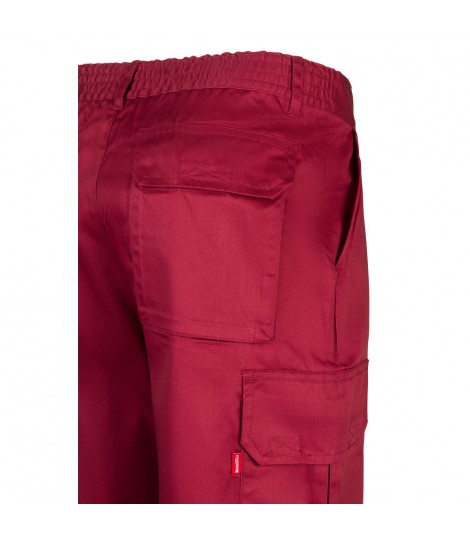 VL MABON Pantalon multibolsillos de sarga 200g m en algodon 35 y poliester 65