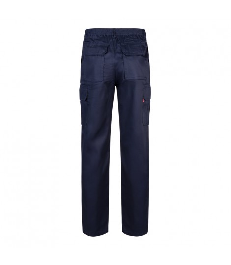 VL MABON Pantalon multibolsillos de sarga 200g m en algodon 35 y poliester 65