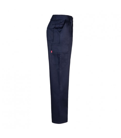 VL MABON Pantalon multibolsillos de sarga 200g m en algodon 35 y poliester 65