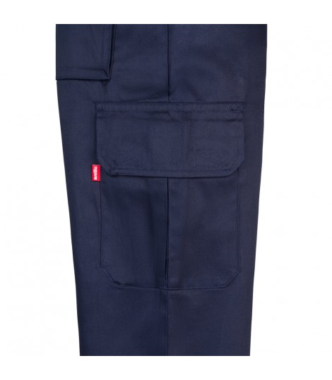 VL MABON Pantalon multibolsillos de sarga 200g m en algodon 35 y poliester 65