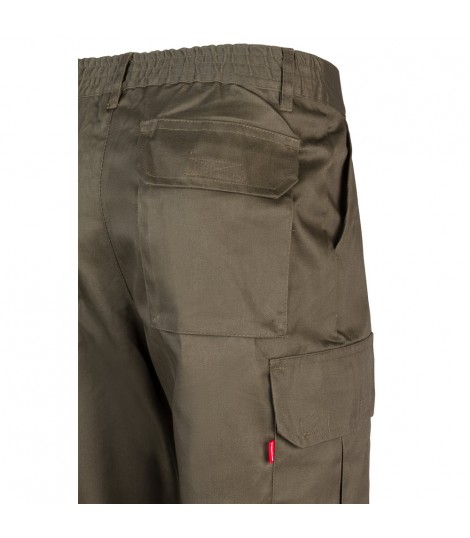 VL MABON Pantalon multibolsillos de sarga 200g m en algodon 35 y poliester 65