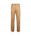 VL MABON Pantalon multibolsillos de sarga 200g m en algodon 35 y poliester 65
