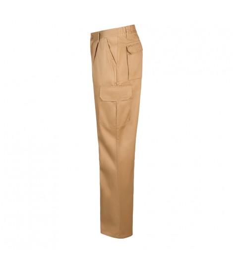 VL MABON Pantalon multibolsillos de sarga 200g m en algodon 35 y poliester 65