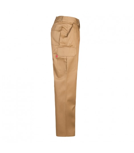 VL MABON Pantalon multibolsillos de sarga 200g m en algodon 35 y poliester 65