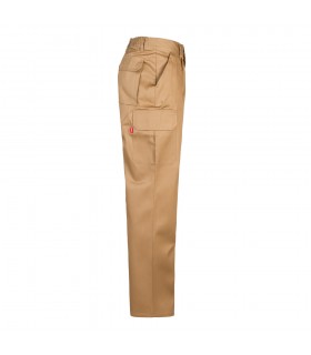 VL MABON Pantalon multibolsillos de sarga 200g m en algodon 35 y poliester 65