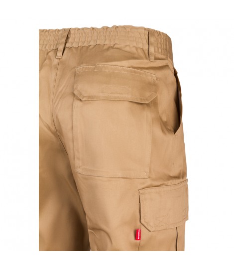 VL MABON Pantalon multibolsillos de sarga 200g m en algodon 35 y poliester 65
