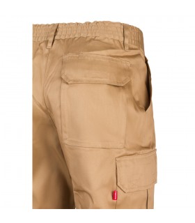 VL MABON Pantalon multibolsillos de sarga 200g m en algodon 35 y poliester 65