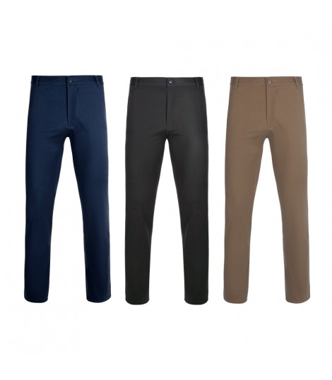 VL VISHNU Pantalon chino unisex elastico 260g m en algodon 98 y elastano 2