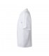VL DURGA Chaqueta de cocina de manga corta en popelina 110 g m de algodon 35 y poliester 65