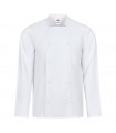 VL KALI Chaqueta de cocina de manga larga 175g m en algodon 35 y poliester 65