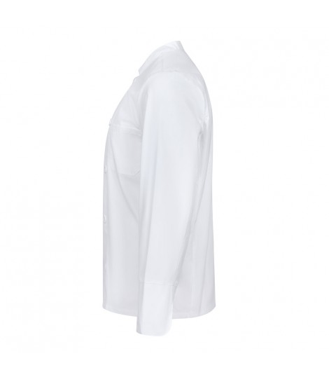 VL KALI Chaqueta de cocina de manga larga 175g m en algodon 35 y poliester 65