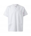 VL TLALOC Twill tunic 190g m with short sleeves in polyester 65 and cotton 35