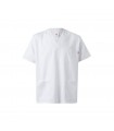 VL TLALOC Twill tunic 190g m with short sleeves in polyester 65 and cotton 35