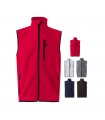 VL VARUNA Chaleco soft shell 280g m con forro polar en poliester 94 y elastano 6