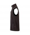 VL VARUNA Chaleco soft shell 280g m con forro polar en poliester 94 y elastano 6