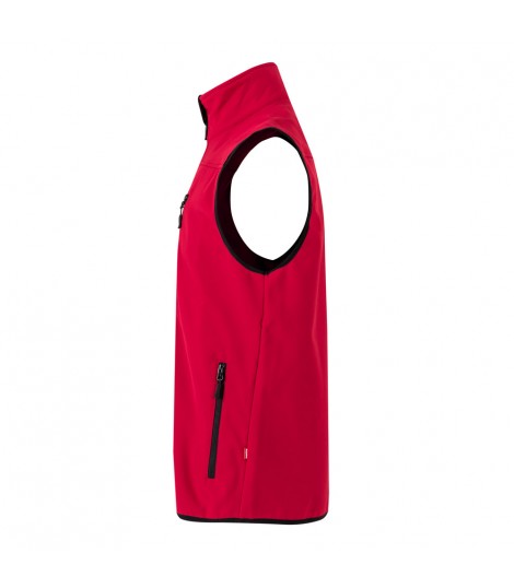 VL VARUNA Chaleco soft shell 280g m con forro polar en poliester 94 y elastano 6
