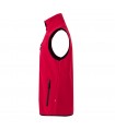 VL VARUNA Chaleco soft shell 280g m con forro polar en poliester 94 y elastano 6
