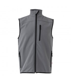 VL VARUNA Chaleco soft shell 280g m con forro polar en poliester 94 y elastano 6