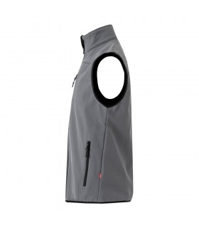 VL VARUNA Chaleco soft shell 280g m con forro polar en poliester 94 y elastano 6