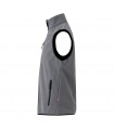 VL VARUNA Chaleco soft shell 280g m con forro polar en poliester 94 y elastano 6
