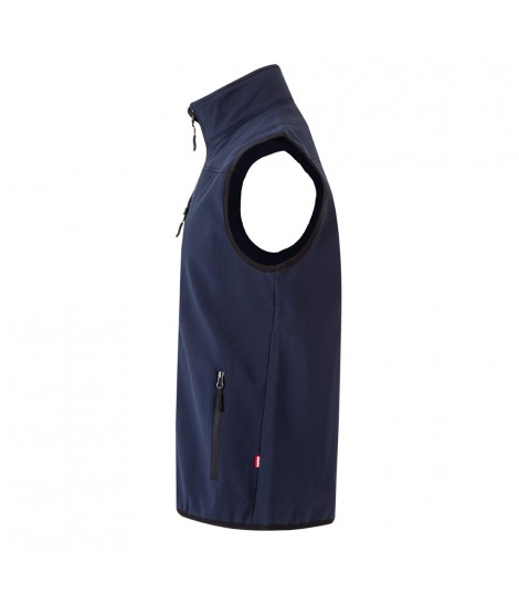 VL VARUNA Chaleco soft shell 280g m con forro polar en poliester 94 y elastano 6