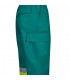 VL ARTEMIS Pantalon bicolor en sarga 190 g m algodon 20 y poliester 80 Pantalon multibolsillos elastico 240 g m