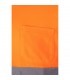 VL PLUTO LARGE Polo de pique bicolor 150g m con manga larga en algodon 55 y poliester 45