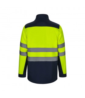 VL HESTIA LARGE Chaqueta soft shell bicolor 280g m con forro polar y membrana de TPU en poliester 96 y elastano 4
