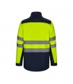VL HESTIA LARGE Chaqueta soft shell bicolor 280g m con forro polar y membrana de TPU en poliester 96 y elastano 4