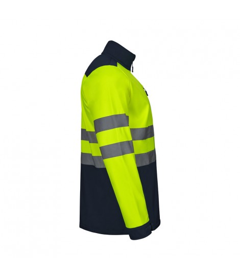 VL HESTIA LARGE Chaqueta soft shell bicolor 280g m con forro polar y membrana de TPU en poliester 96 y elastano 4