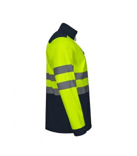 VL HESTIA LARGE Chaqueta soft shell bicolor 280g m con forro polar y membrana de TPU en poliester 96 y elastano 4