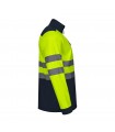 VL HESTIA LARGE Chaqueta soft shell bicolor 280g m con forro polar y membrana de TPU en poliester 96 y elastano 4