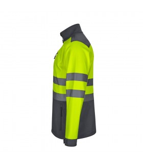 VL HESTIA LARGE Chaqueta soft shell bicolor 280g m con forro polar y membrana de TPU en poliester 96 y elastano 4