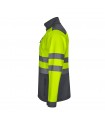 VL HESTIA LARGE Chaqueta soft shell bicolor 280g m con forro polar y membrana de TPU en poliester 96 y elastano 4