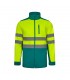 VL HESTIA LARGE Chaqueta soft shell bicolor 280g m con forro polar y membrana de TPU en poliester 96 y elastano 4
