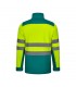 VL HESTIA LARGE Chaqueta soft shell bicolor 280g m con forro polar y membrana de TPU en poliester 96 y elastano 4