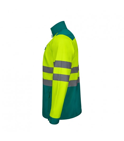 VL HESTIA LARGE Chaqueta soft shell bicolor 280g m con forro polar y membrana de TPU en poliester 96 y elastano 4