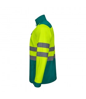 VL HESTIA LARGE Chaqueta soft shell bicolor 280g m con forro polar y membrana de TPU en poliester 96 y elastano 4