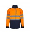 VL HESTIA LARGE Chaqueta soft shell bicolor 280g m con forro polar y membrana de TPU en poliester 96 y elastano 4