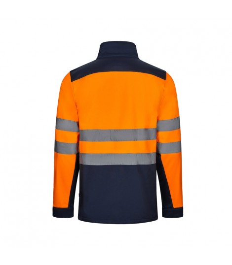 VL HESTIA LARGE Chaqueta soft shell bicolor 280g m con forro polar y membrana de TPU en poliester 96 y elastano 4