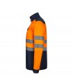 VL HESTIA LARGE Chaqueta soft shell bicolor 280g m con forro polar y membrana de TPU en poliester 96 y elastano 4