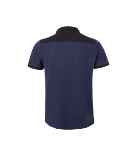 VL VELES Polo de pique elastico bicolor 200g m con manga corta en poliester 96 y elastano 4