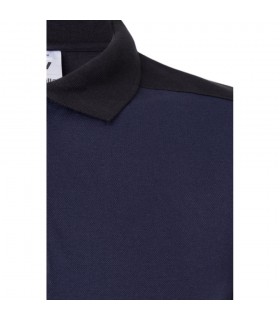 VL VELES Polo de pique elastico bicolor 200g m con manga corta en poliester 96 y elastano 4