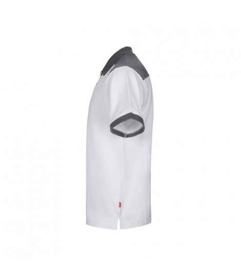 VL VELES Polo de pique elastico bicolor 200g m con manga corta en poliester 96 y elastano 4