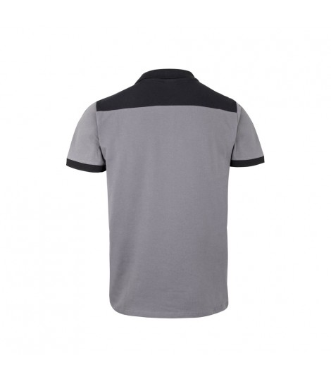VL VELES Polo de pique elastico bicolor 200g m con manga corta en poliester 96 y elastano 4