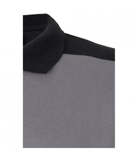 VL VELES Polo de pique elastico bicolor 200g m con manga corta en poliester 96 y elastano 4