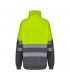 VL THOR LARGE Sudadera bicolor 300g m en tejido polar de poliester 100