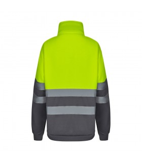 VL THOR LARGE Sudadera bicolor 300g m en tejido polar de poliester 100