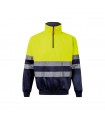 VL THOR LARGE Sudadera bicolor 300g m en tejido polar de poliester 100