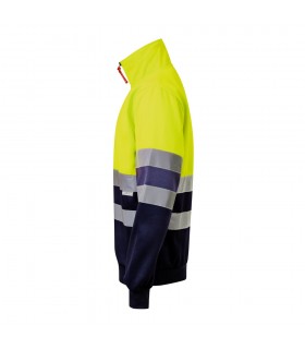 VL THOR LARGE Sudadera bicolor 300g m en tejido polar de poliester 100